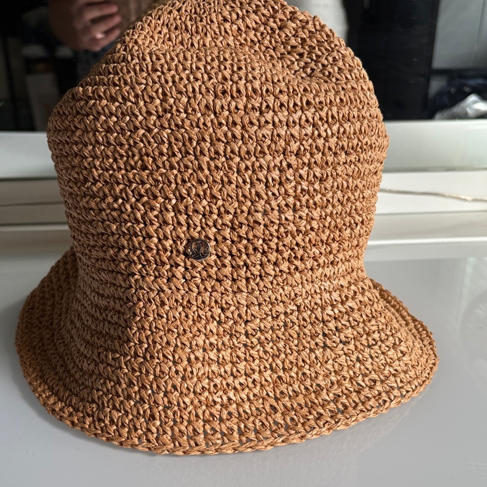 lululemon athletica Tan Woven Hat